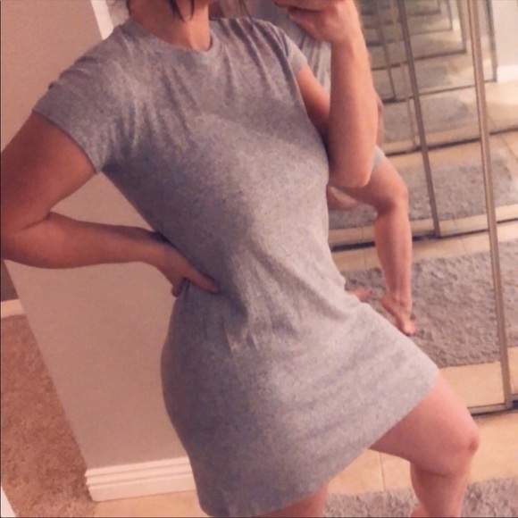 Madewell Other - MADEWELL ribbed grey nighty dress